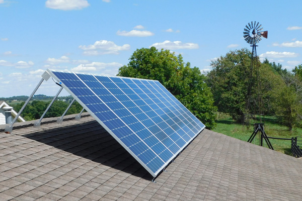 Solar backup batteries for when storms take out utility power or the grid fails you.