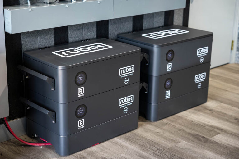 2 R Series batteries installed