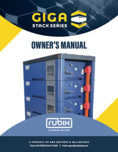 2026 Giga Stack Series Manual Owner Manual