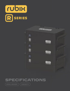 2026 Rubix R-Series 48 Spec Sheet