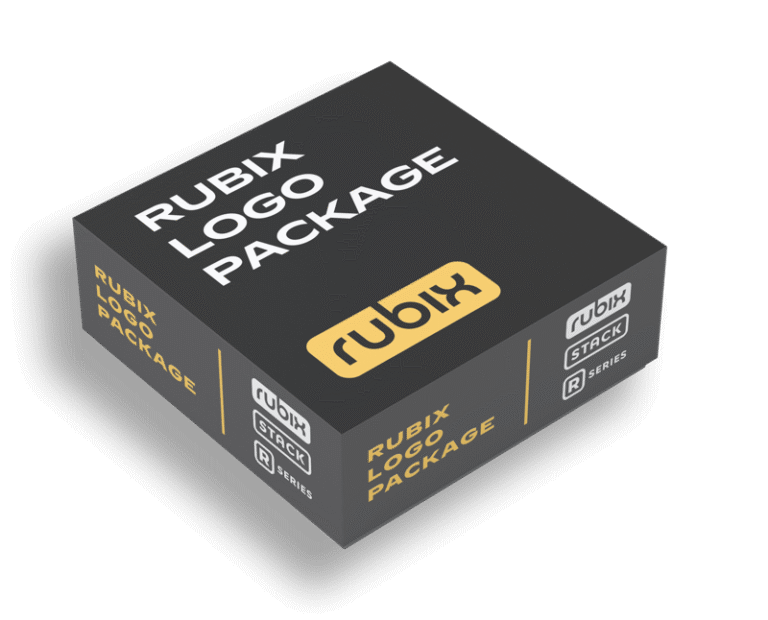 rubix logo package graphic